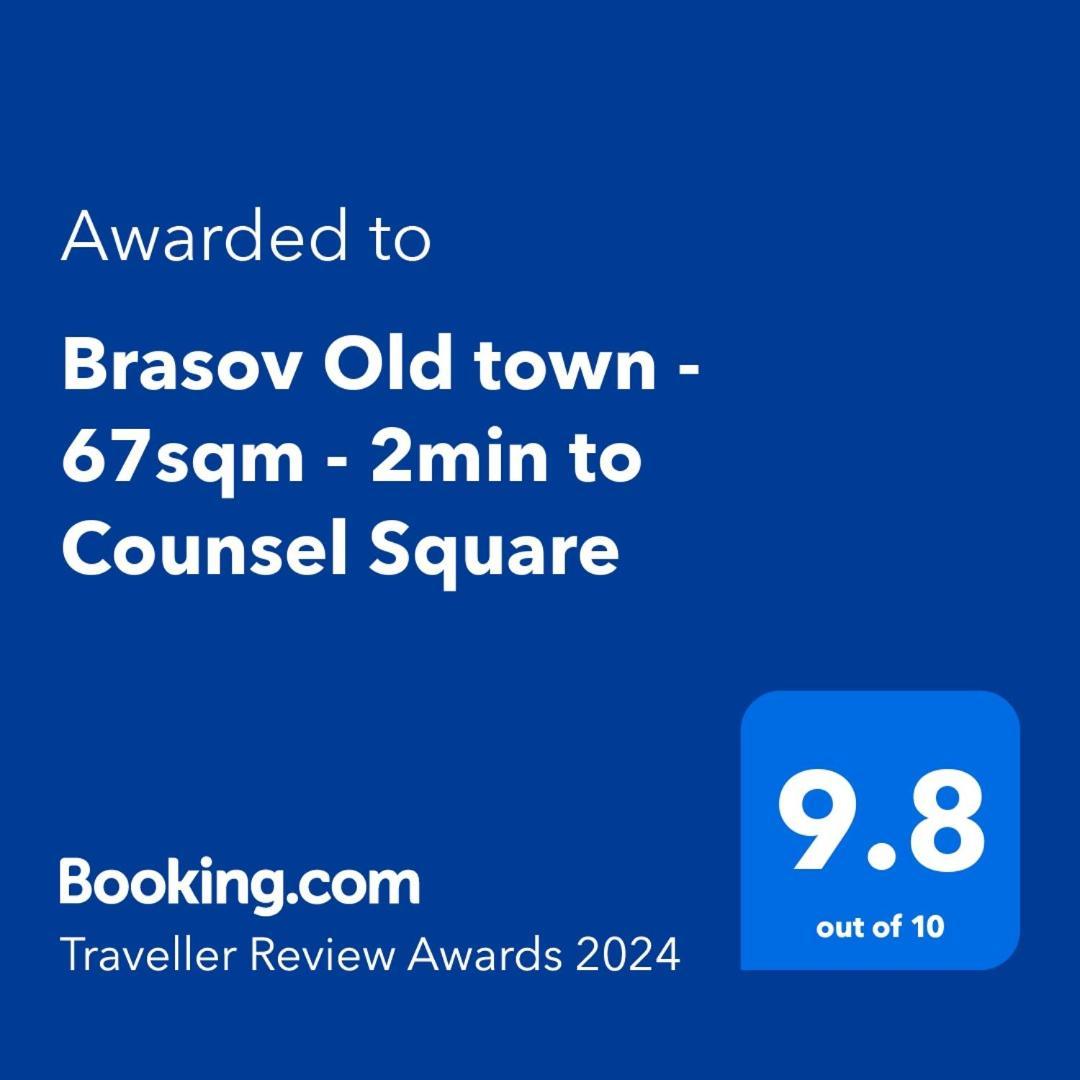 Апартаменты Brasov Centrul Vechi - 67Sqm - 2Min To Counsel Square Экстерьер фото